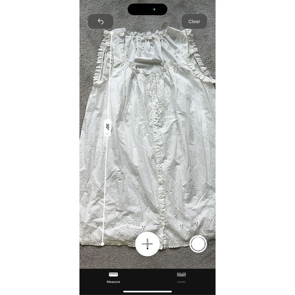 NWOT DOEN NESSIE DRESS IN SALT, Med $379 A9 - Picture 10 of 11